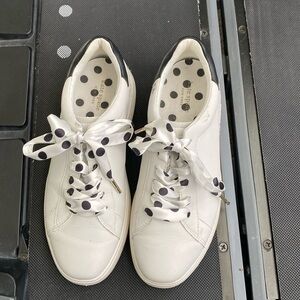 Size 9 white Kate Spade sneakers